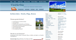 Desktop Screenshot of de.visitserbia.org