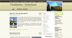 Desktop Screenshot of nl.visitserbia.org