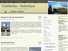 Tablet Screenshot of nl.visitserbia.org